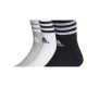 Sports Socks Adidas 3S C SPW CRW 3P IC1323  Grey