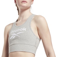 Top Deportivo de Mujer Reebok BRALET GR9393  Gris