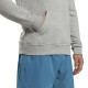 Sudadera con Capucha Hombre Reebok FT BIG LOGO OTH HZ8786  Gris