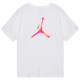 Child's Short Sleeve T-Shirt Nike White