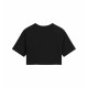 Women’s Short Sleeve T-Shirt Vans GO ANYPLACE CREW CROP II Black