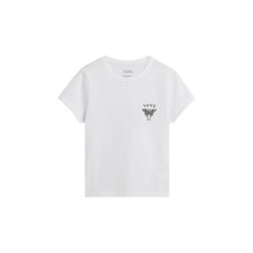 Women’s Short Sleeve T-Shirt Vans Catchers Club Mini White
