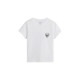 Women’s Short Sleeve T-Shirt Vans Catchers Club Mini White