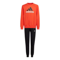 Chándal Infantil Adidas JUNIOR ESSENTIALS BIG LOGO FLEECE TRACKSUIT IX9517 Rojo