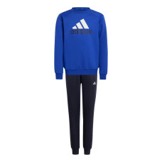 Chándal Infantil Adidas JUNIOR ESSENTIALS BIG LOGO FLEECE TRACKSUIT IV7307 Azul