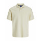 Men’s Short Sleeve Polo Shirt Jack & Jones JORFREDERIKSBERG Beige
