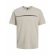 Camiseta de Manga Corta Hombre Jack & Jones JCOFUSION FULL BRANDING 12273120 Gris