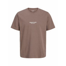 Camiseta de Manga Corta Hombre Jack & Jones JORVESTERBRO TEE SS 12240121 Marrón