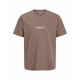 Camiseta de Manga Corta Hombre Jack & Jones JORVESTERBRO TEE SS 12240121 Marrón