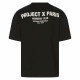 Camiseta de Manga Corta Hombre Project X Paris 2410124 Negro