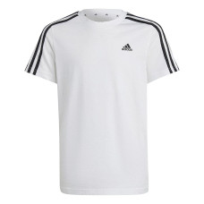 Child's Short Sleeve T-Shirt Adidas 3S TEE IC0605 White