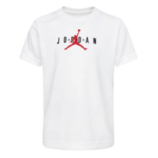 Child's Short Sleeve T-Shirt Jordan JUMPMAN SUSTAINABLE GRAPHI 85B922 001 White
