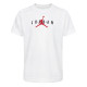 Child's Short Sleeve T-Shirt Jordan JUMPMAN SUSTAINABLE GRAPHI 85B922 001 White