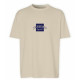 Camiseta de Manga Corta Hombre Jack & Jones JORBOSTON TEE SS 12277888 Beige