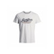Camiseta de Manga Corta Hombre Jack & Jones JPRBLUHUDSON SS TEE CREW NECK FST 12265185 Blanco