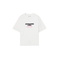 Camiseta de Manga Corta Hombre Jack & Jones JORBUSHWICK TEE SS CREW NECK FST 12263939 Blanco