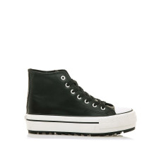 Zapatillas Casual Niño Mustang Action Pu Black 60424 C20291 Negro