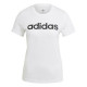 Women’s Short Sleeve T-Shirt Adidas W LIN T GL0768 White