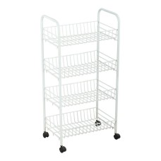 Vegetable trolley Confortime Metal White (36 x 26,5 x 86 cm)