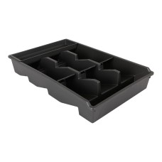 Cutlery Organiser Tontarelli Bella plus Black (43,6 x 28,7 x 7,13 cm)