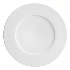 Plato Llano Globe Sahara Porcelana Blanco (Ø 32,5 cm)