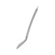 Espátula para Plancha Quttin Acero Inoxidable Silicona (35 x 10,9 cm)