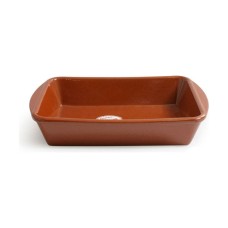 Serving Platter Azofra Baked clay Rectangular 29 x 20 x 6 cm