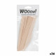 Set de Cuchillos Desechables Madera 12 Piezas 16,5 x 2,2 x 1,8 cm (36 Unidades)