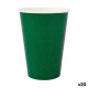 Set de Vasos Algon Desechables Cartón Verde 20 Piezas 220 ml (20 Unidades)