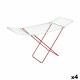 Tendedero Plegable Confortime Bermeo 170 x 55 x 95 cm Blanco Rojo (4 Unidades)