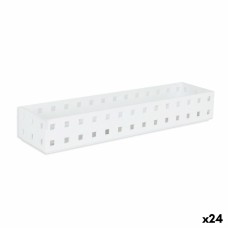 Organizador de Cajones Confortime Blanco 27,6 x 6,6 x 4,3 cm (24 Unidades)