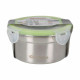 Fiambrera Hermética Quttin Redonda 300 ml Acero Inoxidable (12 Unidades)