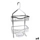 Colgador para la Ducha Confortime Chromed Aluminio Plateado 27,5 x 12,5 x 63 cm (4 Unidades)