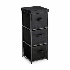 Organizador Multiusos Confortime Tejido no tejido 30 x 30 x 84 cm Negro