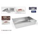 Baking tray Quttin Rectangular 36 x 24 x 6,5 cm