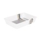 Drawer Organizer Confortime White 24,5 x 17 x 5 cm Non-slip base (24 Units)