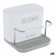 Portaestropajos para Fregadero Quttin Blanco 13,5 x 12 x 10,8 cm (18 Unidades)