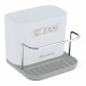 Portaestropajos para Fregadero Quttin Blanco 13,5 x 12 x 10,8 cm (18 Unidades)