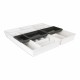 Cutlery Organiser Tontarelli Bella White 7 Pieces 49,5 x 49,2 x 6,7 cm (4 Units)