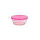 Set of bowls LAV With lid 250 ml 6 Pieces (8 Units)