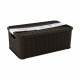 Caja de Almacenaje con Tapa Tontarelli Arianna 29,5 x 16,5 x 11 cm (8 Unidades)