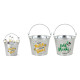 Ice Bucket with Handle and Aluminium Bottle Opener Privilege 5 L 23 x 17 x 18 cm