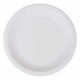 Set de Platos Algon Desechables Cartón Blanco 25 Piezas 20 cm (36 Unidades)