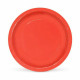 Set de Platos Algon Desechables Cartón Rojo 10 Piezas 20 x 20 x 1,5 cm (36 Unidades)