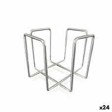 Servilletero Quttin 11,8 x 11,8 x 9,5 cm (24 Unidades) Cromado
