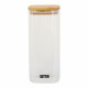 Food Preservation Container Quttin Bamboo Borosilicate Glass 1 L (12 Units)