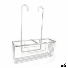 Colgador para la Ducha Confortime Alluma Aluminio Plateado 35,7 x 12,7 x 44,5 cm (6 Unidades)
