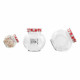 Jar Mediterraneo Glass 280 ml 9,2 x 7,1 x 9,3 cm (48 Units)