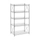 Shelves Confortime Metal 52 x 34 x 110 cm (2 Units)
