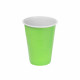 Set de vasos reutilizables Algon Verde 24 Unidades 250 ml (25 Piezas)